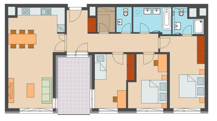 Citywest Apartments Prag Dış mekan fotoğraf